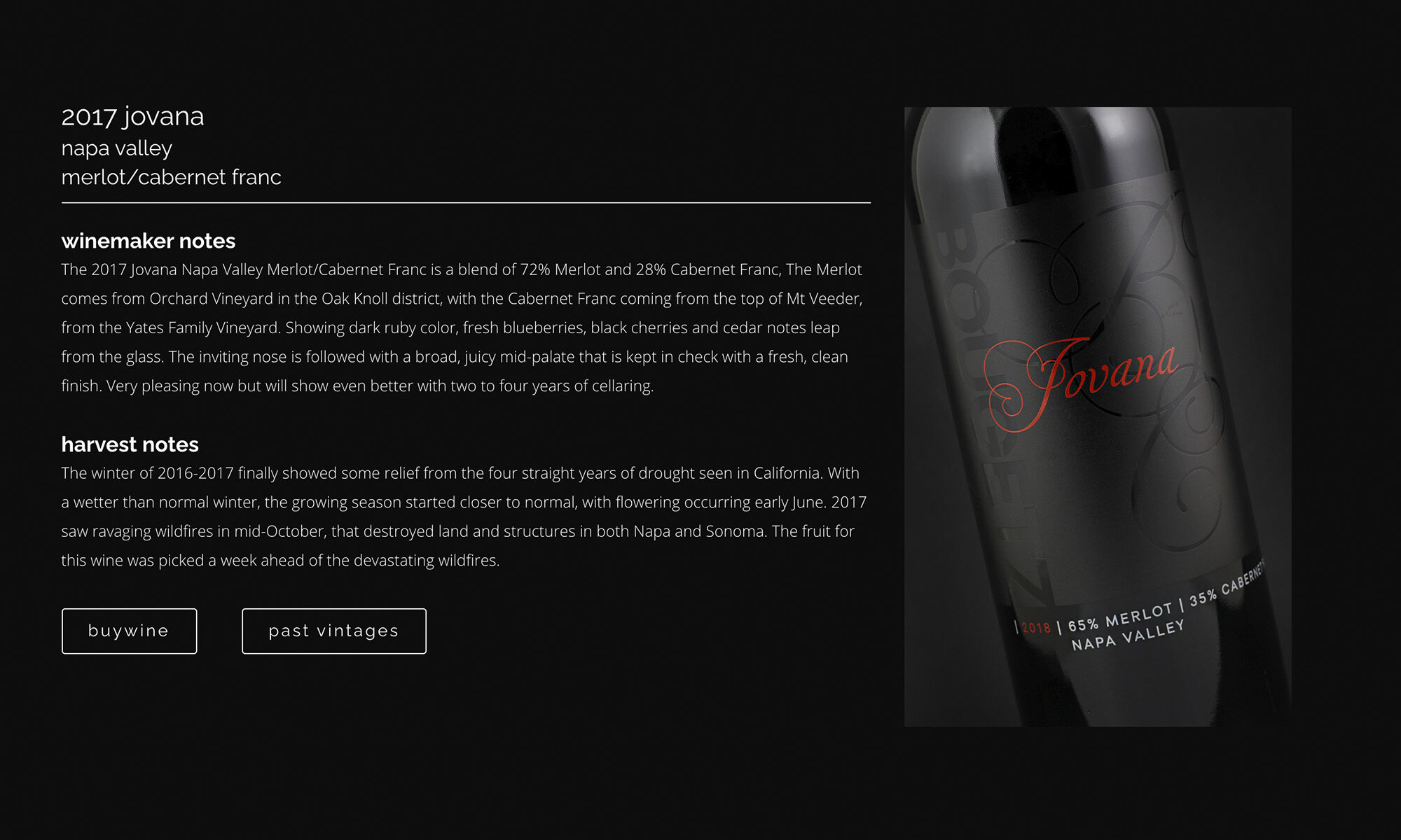 Brandkind Bougetz Cellars Website Wines