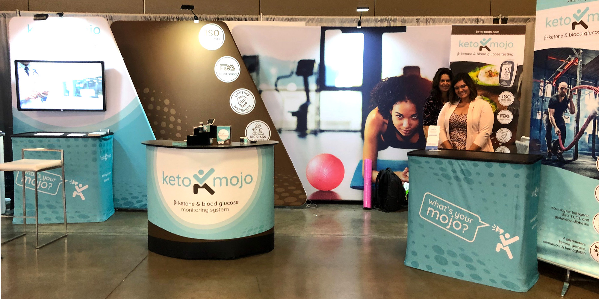 Keto-Mojo Booth Design