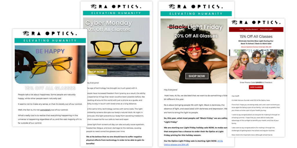 RaOptics - Email Campaigns RaOptics - Email Campaigns