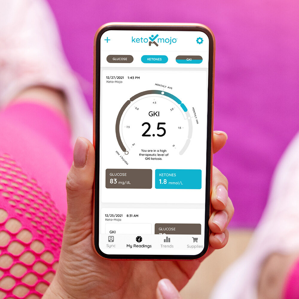 Brandkind Keto-Mojo App Screen Keto-Mojo App Screen