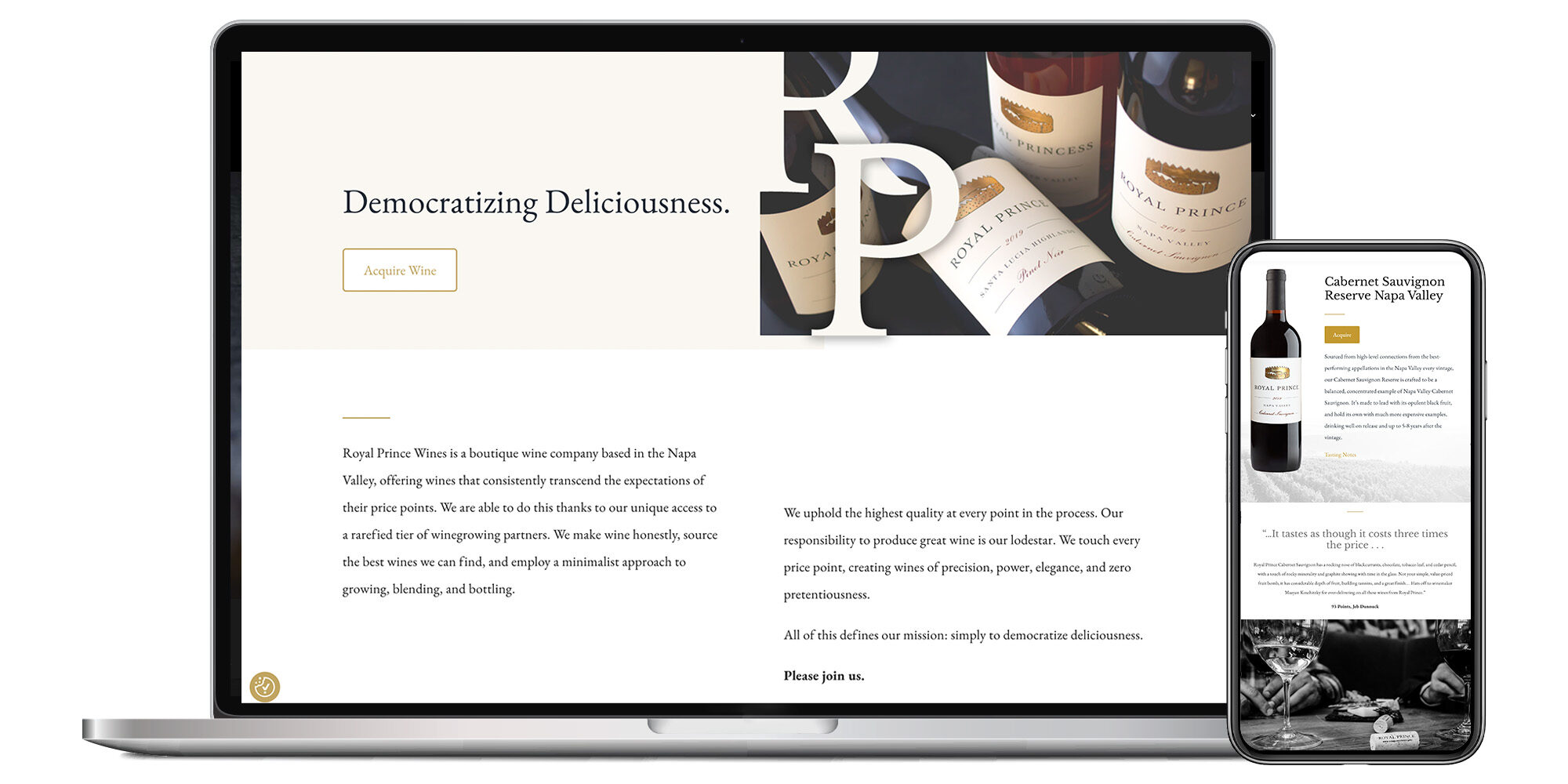 BrandKind Royal Prince Website